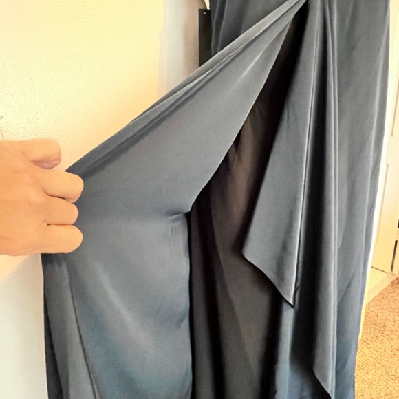 New - Tibi Midnight Blue Midi Dress - Picture 8 of 14